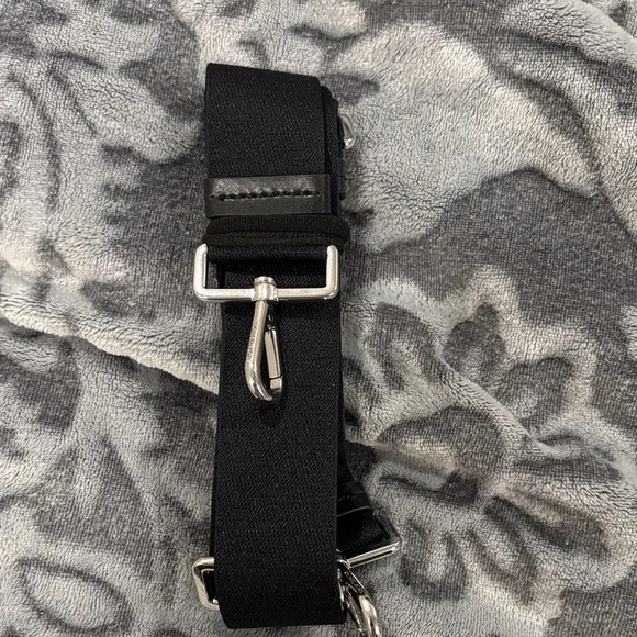 Michael Kors Black Adjustable purse Strap with Silver tone Hardware. Never used. - Picture 1 of 3